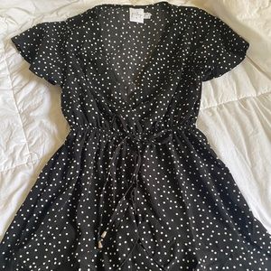 PRINCESS POLLY POLKA DOT DRESS